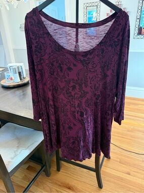 🥀 Enchanting Beauty! Disney Princess Beauty & the Beast 3/4 Sleeve Top 🥀